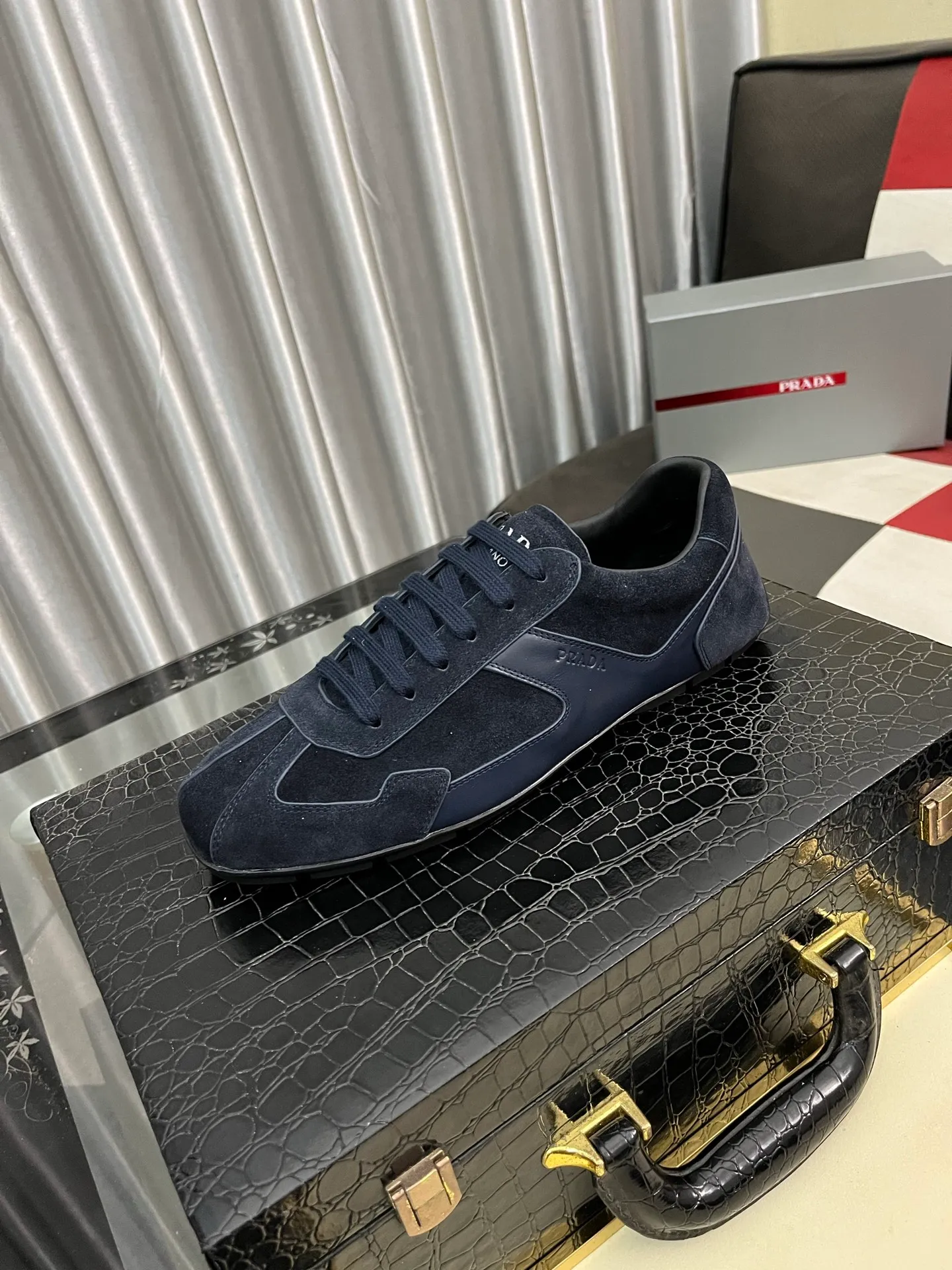 Men's men's shoes 💰458⌚️⌚️prada: New casual shoes for spring and summer, sports sneakers, fabric: imported cowhide, lining: original lining, sole: original sole, size: 38-443️⃣colors available